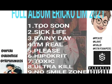 Download MP3 FULL ALBUM - ERICKO LIM 2021 SONGS