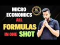 All formulas in one shot Micro economics One shot revision