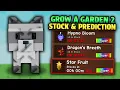 Live GROW A GARDEN 2 STOCK PREDICTIONS