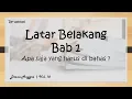 Bagaimana membuat LATAR BELAKANG - Bab 1 | Vol. 10