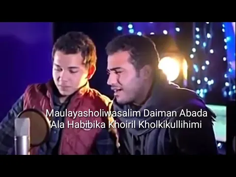 Download MP3 Lirik Medley Shalawat - Mohamed tarek \u0026 mohamed Youssef