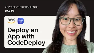 6-Day DevOps Challenge DAY Deploy an App with CodeDeploy Build a Pipeline Series