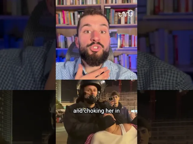 ⁣Over half of those arrested in the Parliament Square geno­-cide protest were seniors.