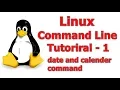 Linux Command Line Tutorial For Beginners 1 - date