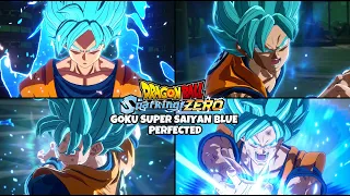 gokus new super saiyan blue perfected dragon ball sparking zero mods
