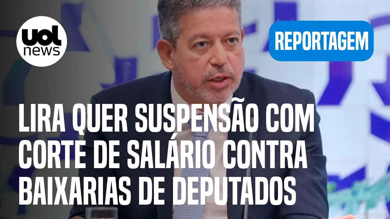 Lira quer suspensão com corte de salário contra baixarias de deputados em sessões na Câmara