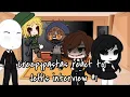 Lagu Creepypastas react to Jeff the killer’s interview #1 || Gacha Club||