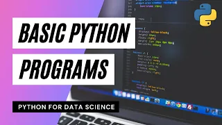 Python For Data Science - Basic Python Programs Hindi Indian Programmer