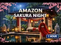 Amazon Sakura Night East Asian Garden Serenity Tropical Zen Massage