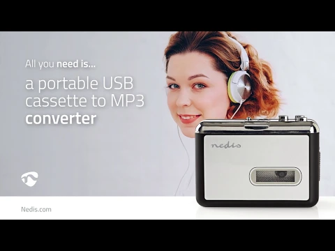 Download MP3 Portable USB Cassette to MP3 Converter | with USB Cable and Software