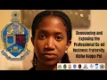 Exposing the Demonic Practices of the Professional Business Fraternity Alpha Kappa Psi