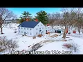 Maine Farmhouse On 124 Acres ME RealEstate Parson Smith Homestead Maine Camps Old Life