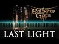 Last Light - Baldur s Gate 3 OST Piano Cover