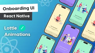 Onboarding UI with Lottie Animations React Native Tutorial