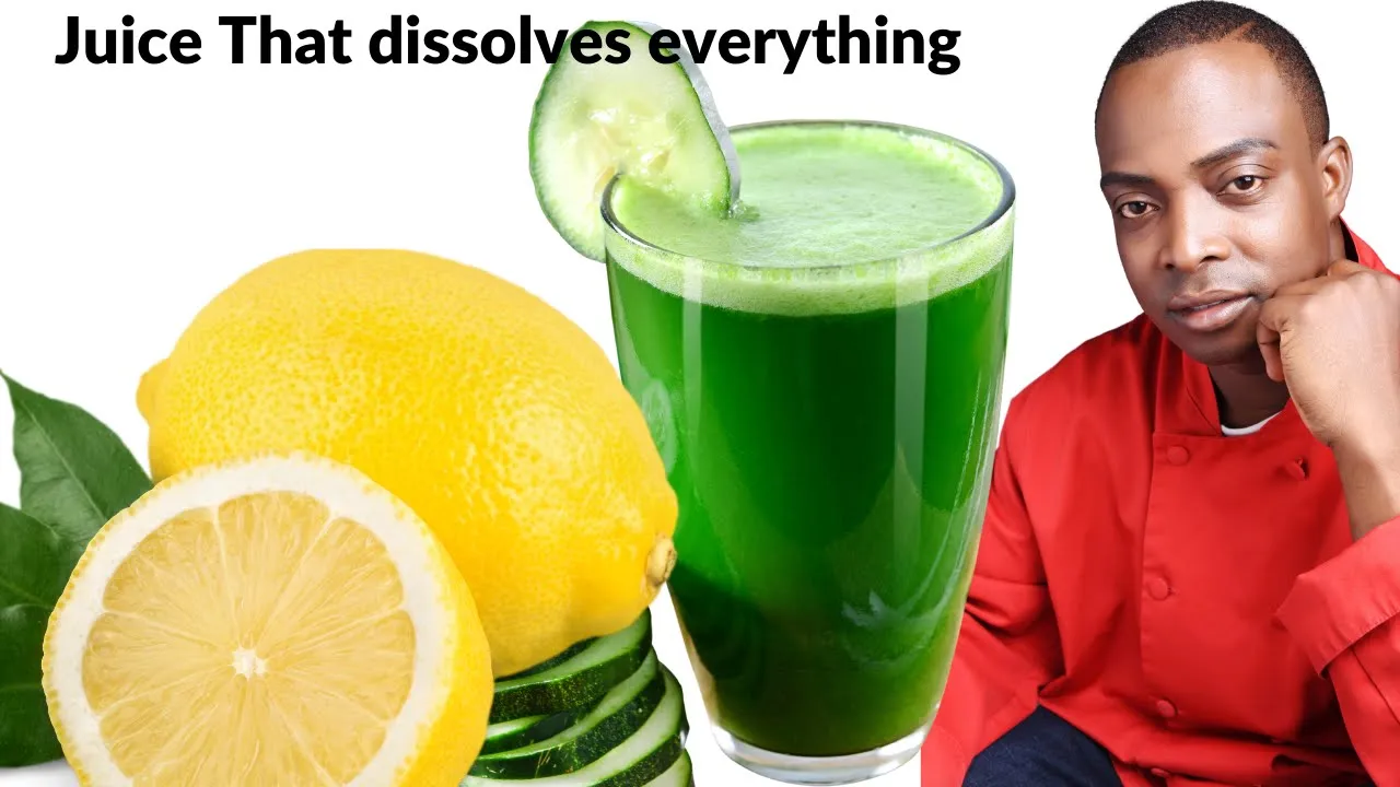 Juice That dissolves everything you eat during the day! Drink before bed!