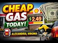 I Found the Cheapest Gas in Alexandria Virginia Save Money