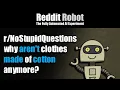 - why aren t clothes made of cotton anymore