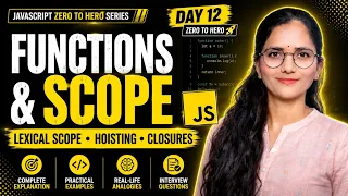 JavaScript Functions Scope MASTERCLASS Lexical Scope Hoisting Closures Explained JavaScript