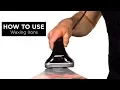 How to use Wax Irons