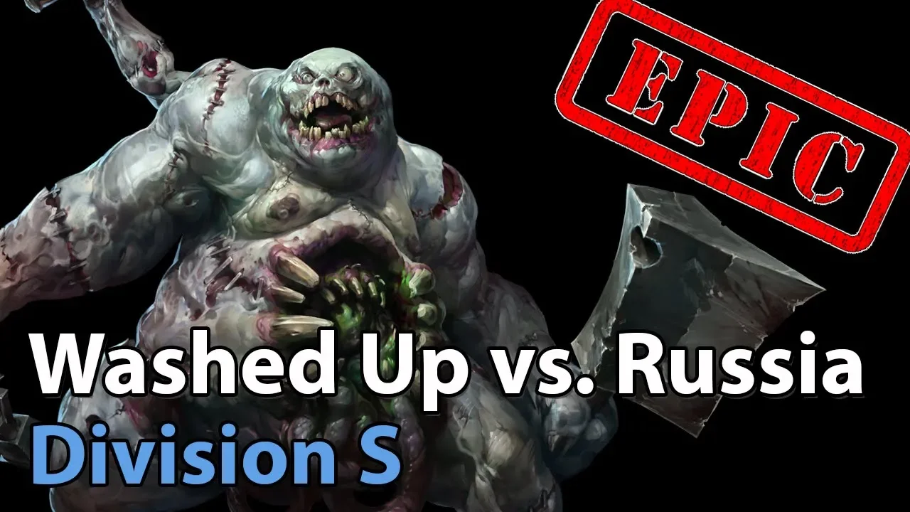 ► EPIC Heroes of the Storm: Washed Up vs. Team Russia - Division S