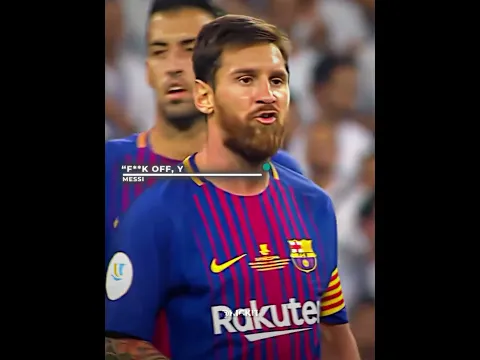 Messi & Ramos in El Clasico were not friends π