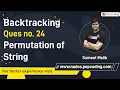 Permutations of a String Explained with Code String Permutation Algorithm