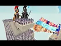 ODYSSEY AGAMEMNON 100x ARMY vs 3x EVERY GOD - Totally Accurate Battle Simulator TABS