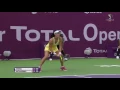 Saisai Zheng vs Jelena Ostapenko Highlights QATAR TOTAL OPEN 2016