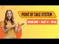 Point of Sale System Project using Spring Boot React JS MySQL Full Stack Project Demo