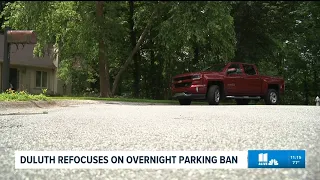 Duluth homeowners frustrated by overnight parking ordinance