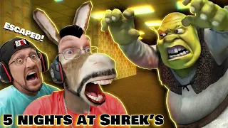 Download 5 Nights at Shrek's Hotel with DONKEY! (FGTeeV Funny Scary Game) MP3