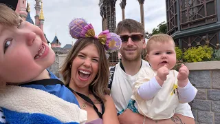 a family trip to disney land