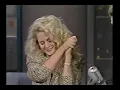Beverly D Angelo on David Letterman 11th August 1986 ft Paul Shaffer