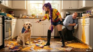 Rumi Blamed the Dog for the Mess