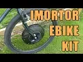 Turn an old bike into an ebike - cheap easy IMortor conversion kit