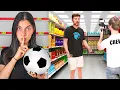 Download Lagu I Snuck Football Challenges Into a MrBeast Video