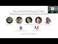 Neural Pitch-shifting and Time-stretching with Controllable LPCNet - Demo