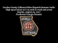 Gordon County Dispatch Scanner High-speed chase on I-75 ends in crash and arrest