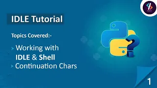 Python Tutorial for Beginners in Hindi Python IDLE Tutorial Python Continuation Character