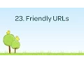 23 Rewriting URLs with htaccess
