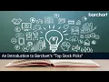 An Introduction to Barchart s Top Stock Picks