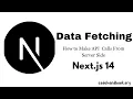 How to Fetch Data in Next js 14 Server Side App Router