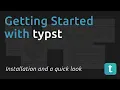 Getting Started with Typst install and use in VS code - LaTeX Alternative