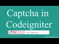 Check Captcha using Callback in CodeIgniter Code Optimization Part - 4