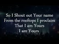 Rooftops - Jesus Culture (lyric video)