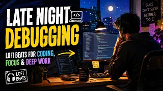 Late Night Debugging LoFi Beats for Coding Focus Deep Work