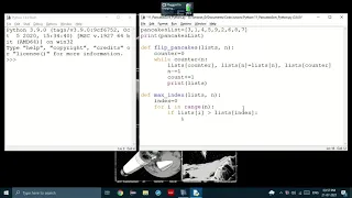 How to solve the Sorting the pancakes problem in Python