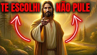 EU ESCOLHI VOCÊ MEU FILHO,POR FAVOR ME ESCUTE!