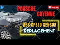 Porsche Cayenne ABS Wheel Speed Sensor Replacement