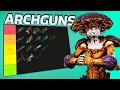 The FULL Archgun Tierlist In Warframe